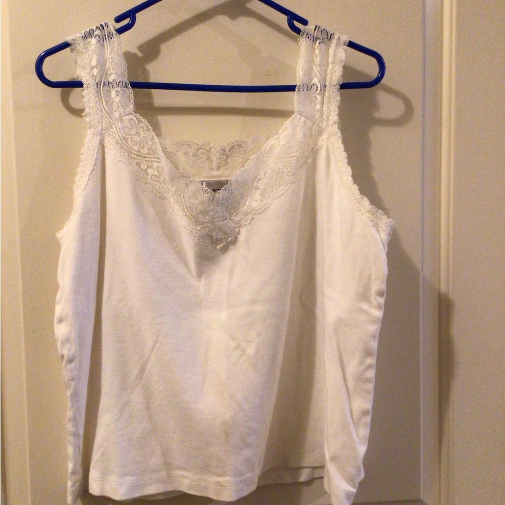 Chicos size 3. White top with trim. New